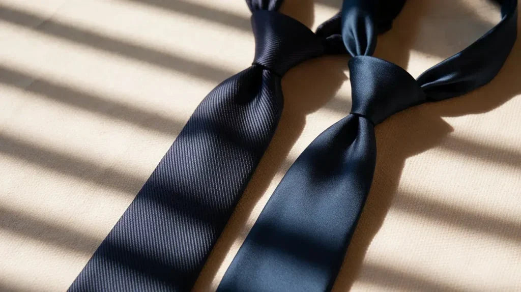 Silk tie vs polyester tie: The duel between elegance and practicality