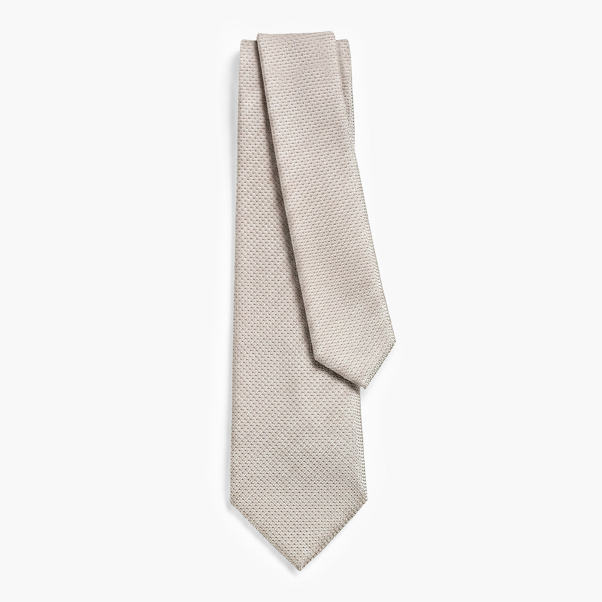 CRAVATTA PIETRA 3 PIEGHE IN GARZA DI SETA - Tinta unita - Lorenzi Como luxury silk tie