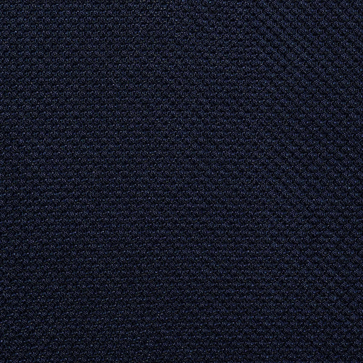 CRAVATTA BLU NAVY 3 PIEGHE IN GARZA DI SETA - Tinta unita - Lorenzi Como luxury silk tie