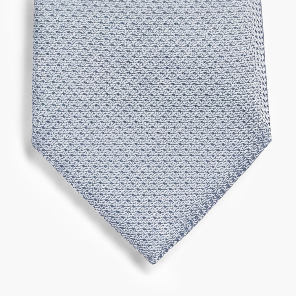 CRAVATTA 3 PIEGHE IN GARZA DI SETA - Tinta unita - Lorenzi Como luxury silk tie