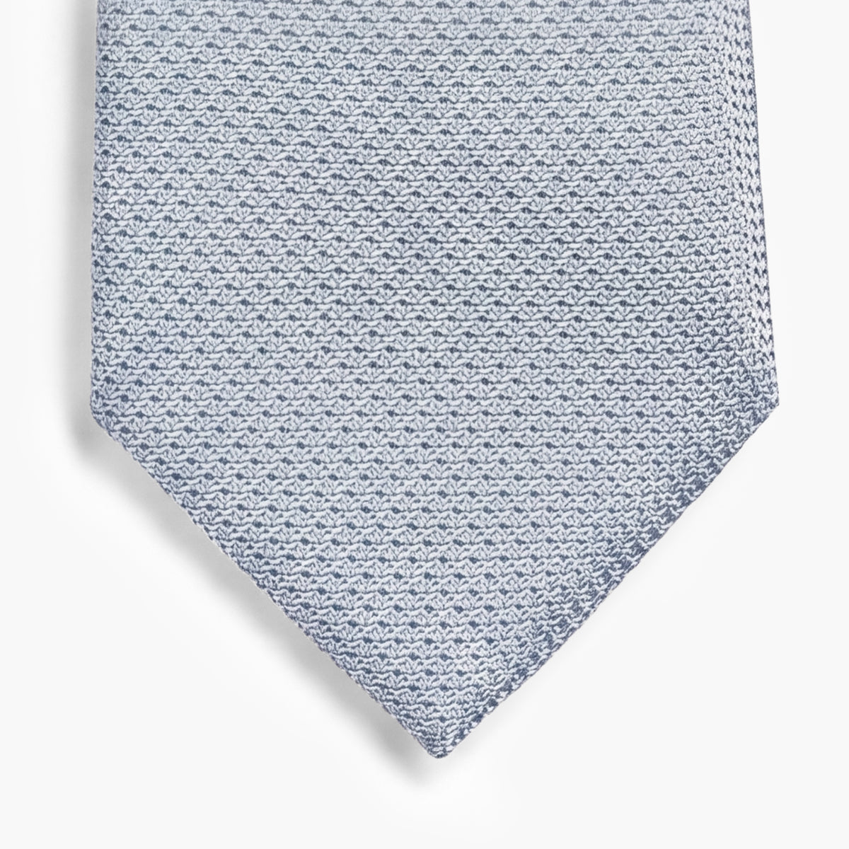 CRAVATTA 3 PIEGHE IN GARZA DI SETA - Tinta unita - Lorenzi Como luxury silk tie