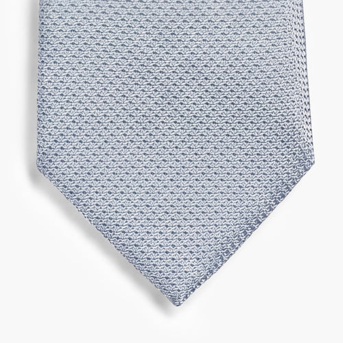CRAVATTA 3 PIEGHE IN GARZA DI SETA - Tinta unita - Lorenzi Como luxury silk tie