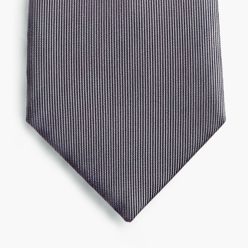 CRAVATTA ARGENTO 7 PIEGHE IN SETA JACQUARD - Armatura reps - Lorenzi Como luxury silk tie