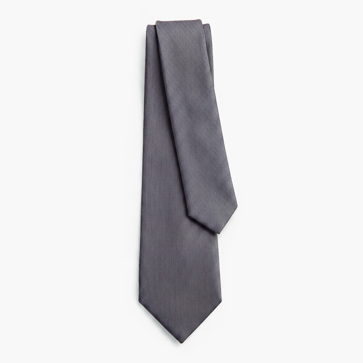 CRAVATTA ARGENTO 7 PIEGHE IN SETA JACQUARD - Armatura reps - Lorenzi Como luxury silk tie