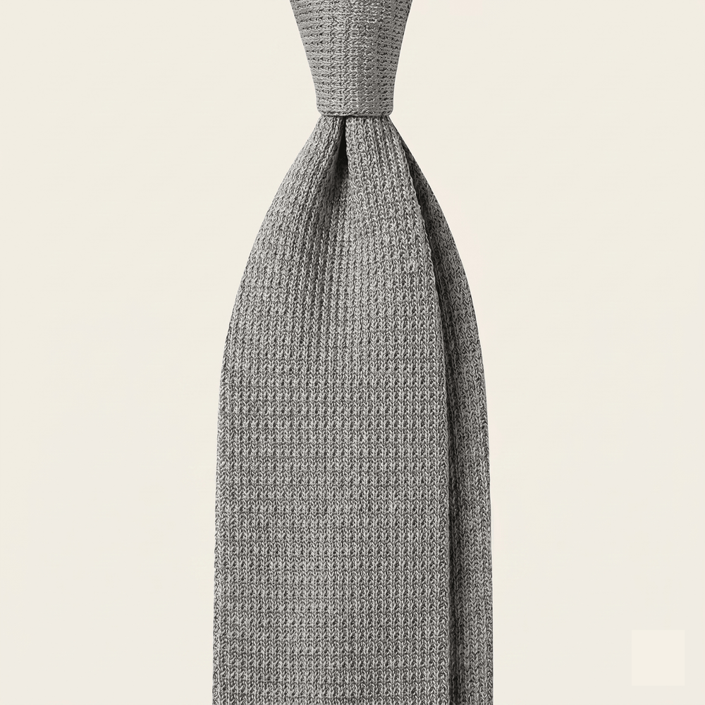 PEARL 3 FOLD SILK GARZA TIE