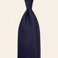 DARK BLUE 3 FOLD JACQUARD SILK TIE II