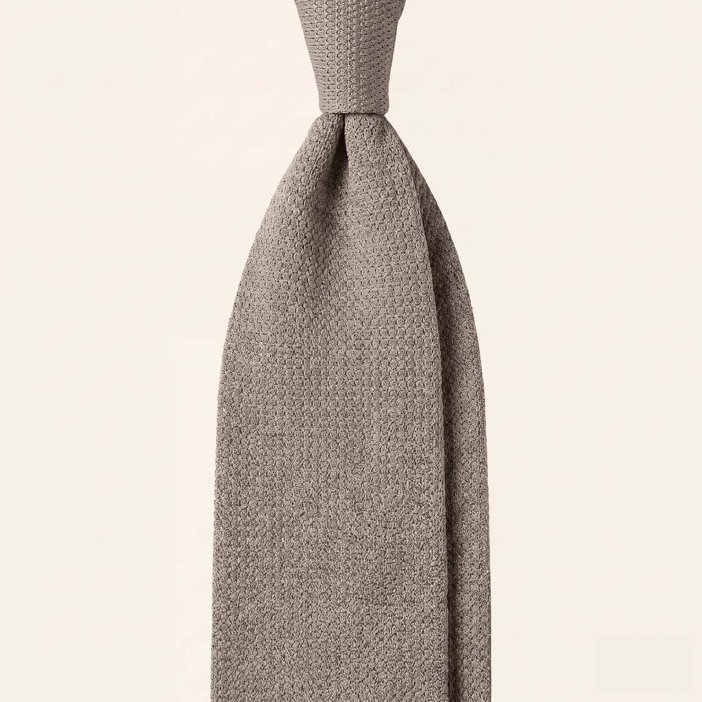 STONE 3 FOLD SILK GARZA TIE