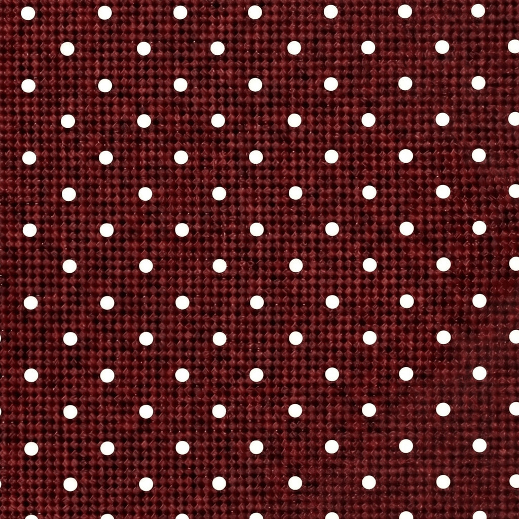 BURGUNDY 5 FOLD JACQUARD SILK TIE