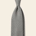 CRAVATTA PERLA 3 PIEGHE IN GARZA DI SETA - Lorenzi Como luxury silk tie