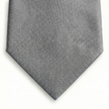GREY JACQUARD SILK TIE - Micro texture pattern