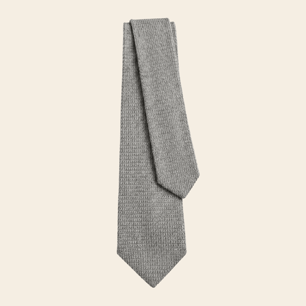 CRAVATTA PERLA 3 PIEGHE IN GARZA DI SETA - Lorenzi Como luxury silk tie