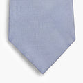 Light Blue Jacquard Silk Tie, 7-Fold - Solid