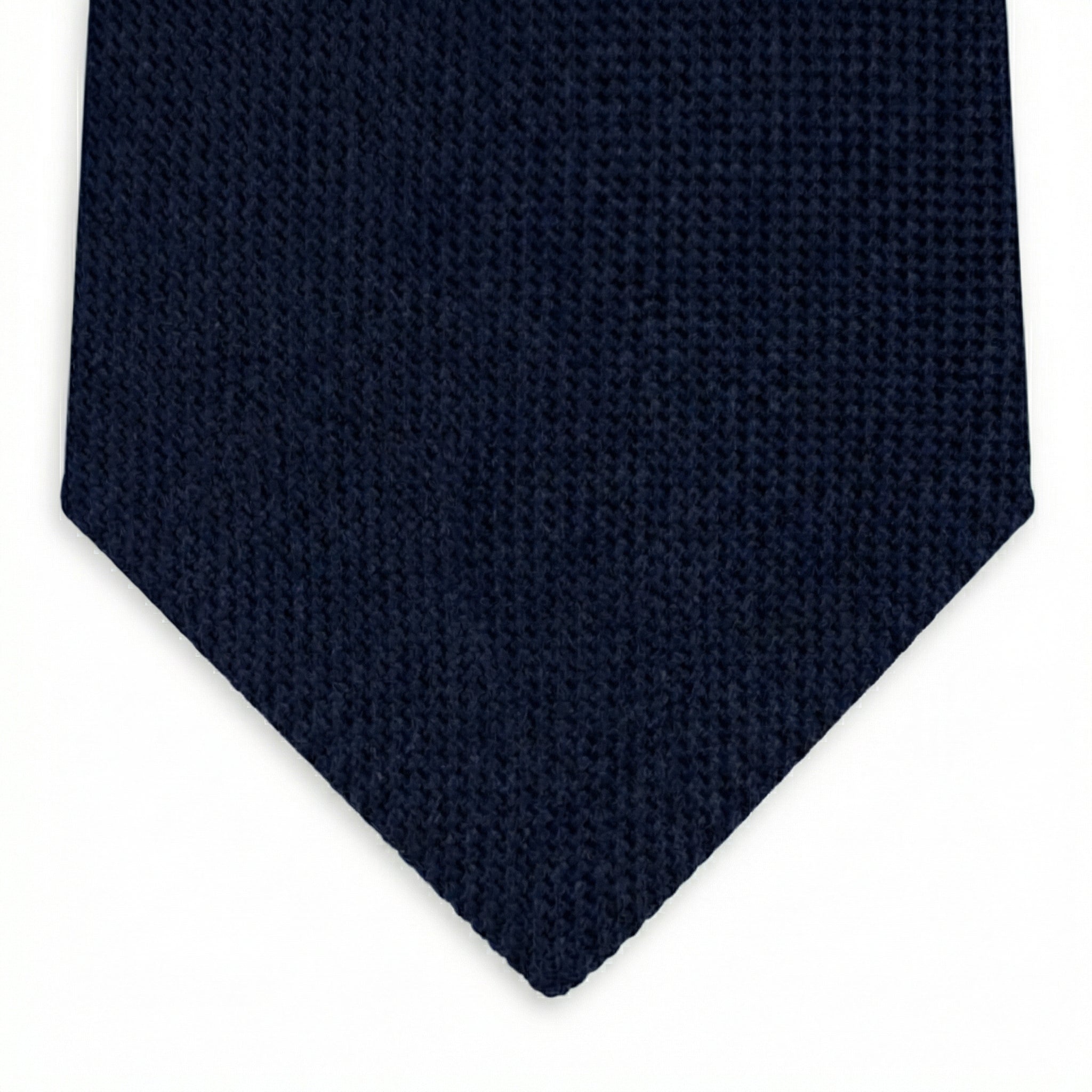 DARK BLUE 5-FOLD SARTORIAL SILK TIE
