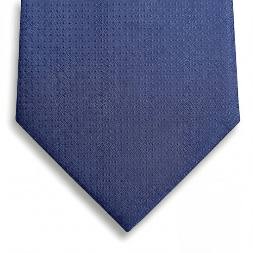 cravatta rosso sartoriale in seta jacquard, tinta unita, fatta a mano a Como da Lorenzi Como