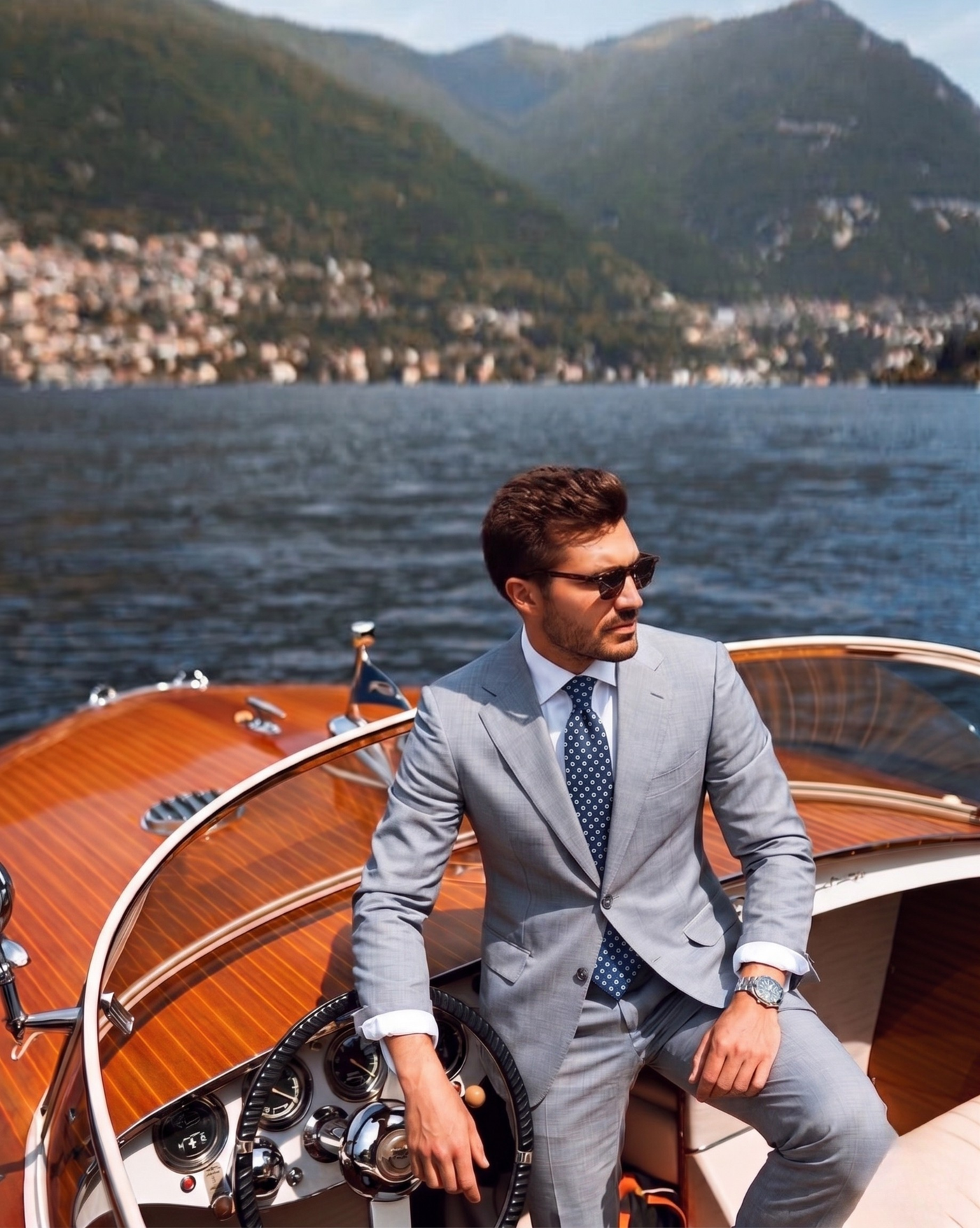 Cravatte in seta dal Lago di Como