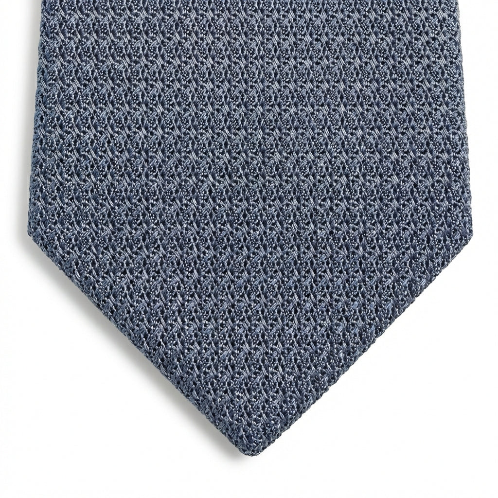 MARINE HANDMADE 3-FOLD GRENADINE SILK TIE