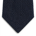 NIGHT HANDMADE 3-FOLD GRENADINE SILK TIE