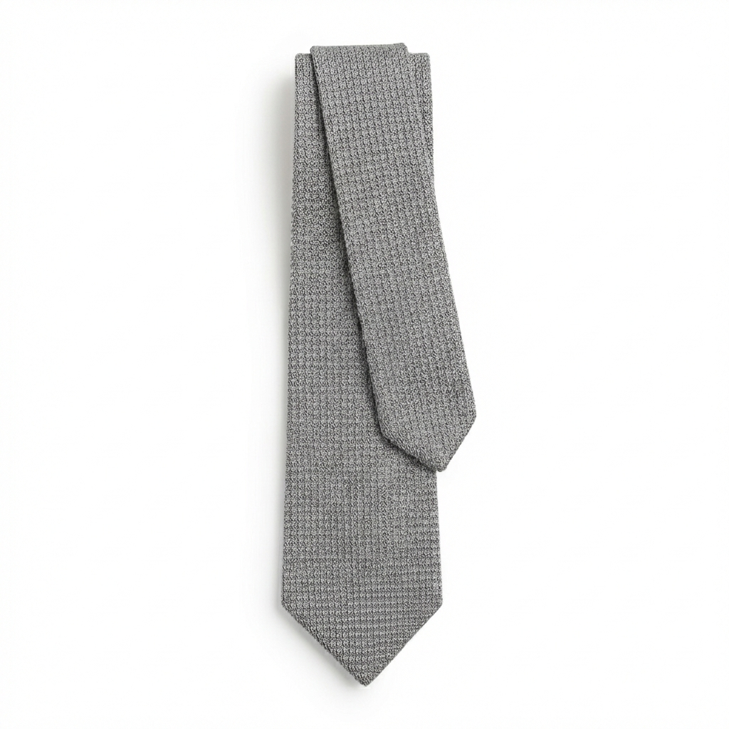 PEARL HANDMADE 3-FOLD GRENADINE SILK TIE