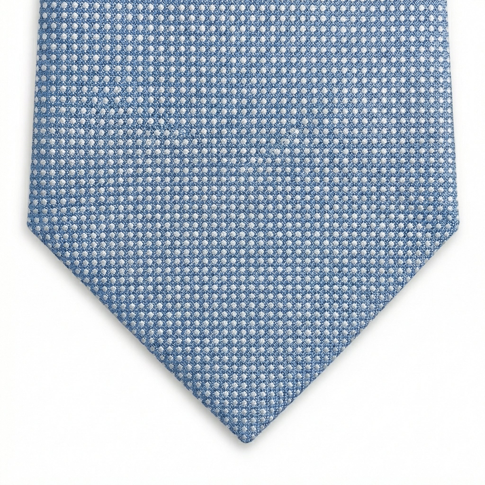 LIGHT BLUE 5-FOLD SARTORIAL SILK TIE